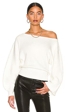 L'Academie Indre Sweater in Ivory from Revolve.com | Revolve Clothing (Global)