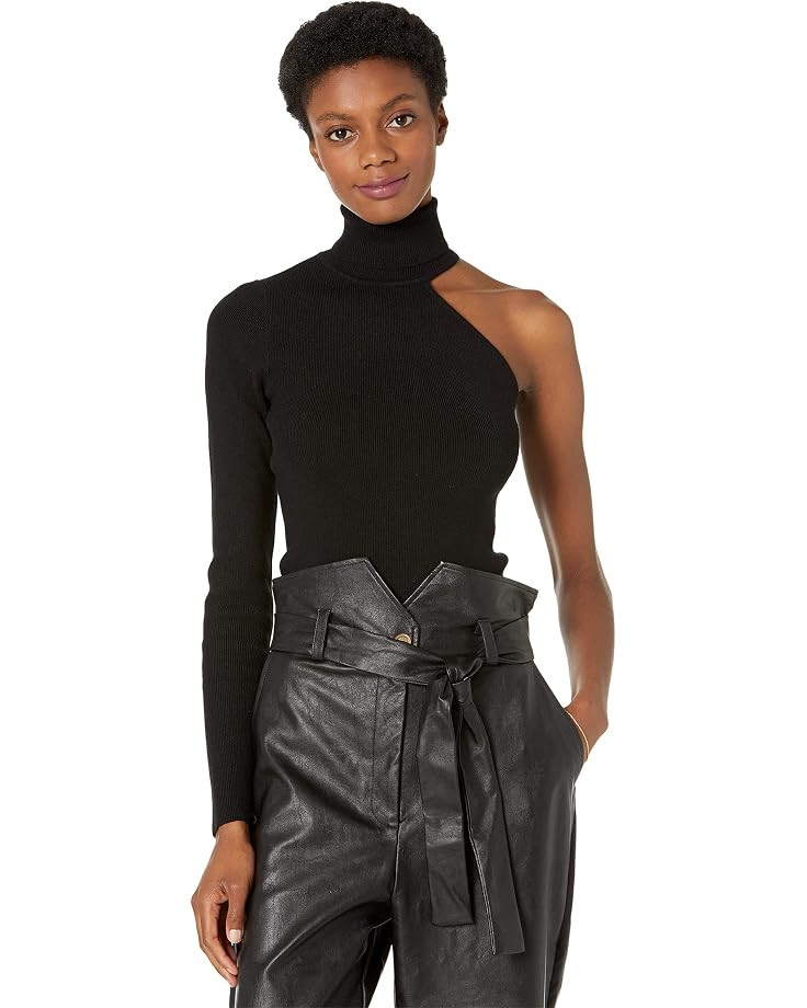 Bardot Asymmetric Sleeve Knit Top | Zappos
