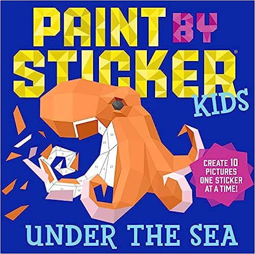 Paint by Sticker Kids: Under the Sea: Create 10 Pictures One Sticker at a Time! | Amazon (US)
