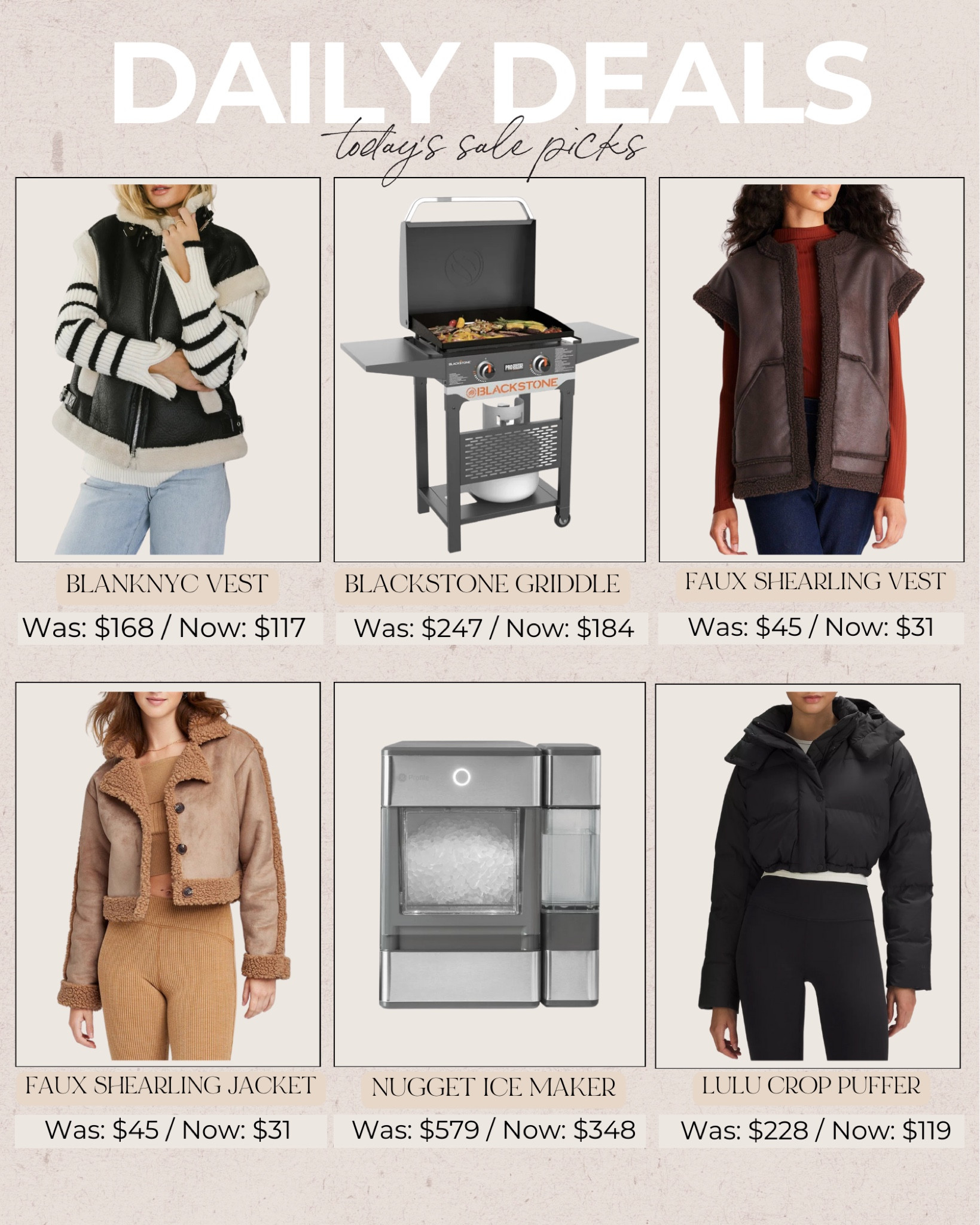 Daily deals - cyber Monday markdowns ✨ Walmart home, Walmart sale, Walmart deals, target fashion, target cyber Monday sale, cyber Monday fashion deals, cyber Monday deals, winter fashion, nugget ice maker on sale, lululemon sale

#LTKSeasonal #LTKsalealert #LTKCyberWeek