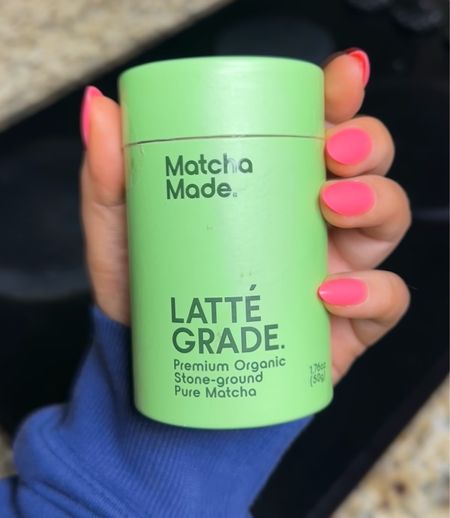 Switching to matcha in the morning 💚 love this one! 

#LTKActive #LTKBeauty
