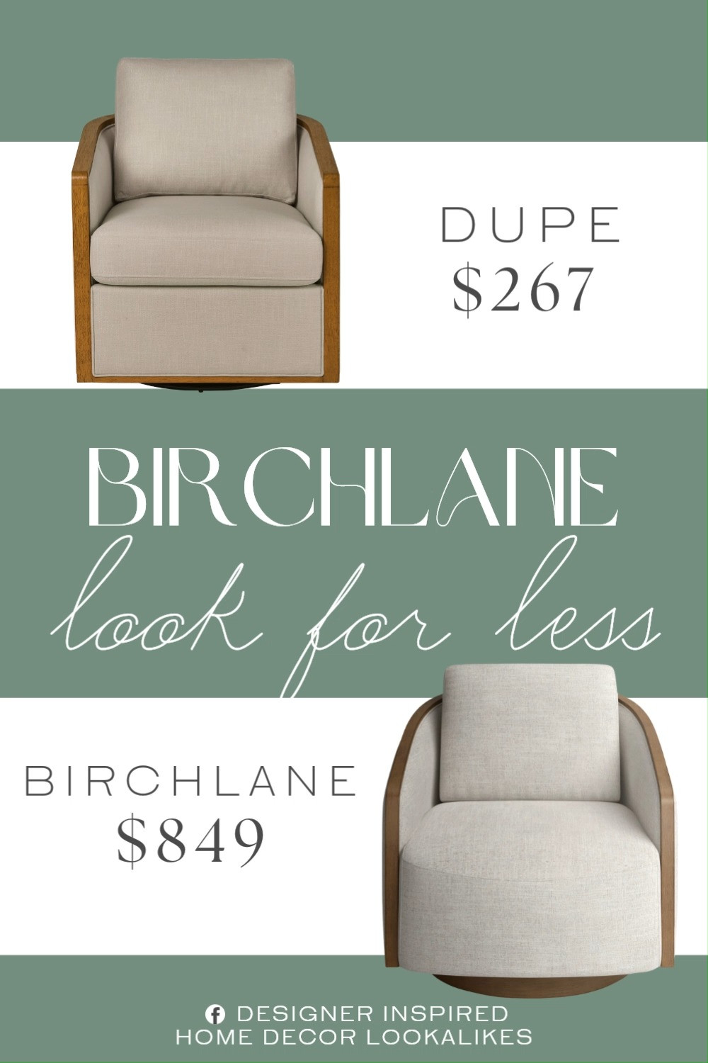 Inspired by Birch Lane Upholstered Swivel Barrel Chair. Modern Swivel Chair. Contemporary Accent Chair. Upholstered Barrel Chair. Chic Living Room Chair. Swivel Lounge Chair. Barrel-Back Lounge Chair. Modern Lounge Chair. 

Home more affordable option find copy cat similar look for less budget friendly affordable cheap cheaper beautiful pretty. Clearance sale coupon code discount code promo code luxury lookalike look a like Inspo inspiration inspired by idea ideas Love like these? I share multiple every day in my FB group.
#birchlaneinspired #swivelchair #barrelchair #accentchair #livingroomchair #livingroominspo #furniturefinds #modernliving 

 #LTKHome