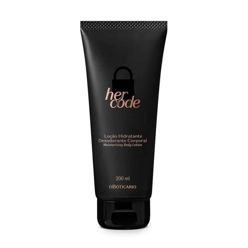 Loção Hidratante Corporal Her Code 200ml | O Boticário | oBoticario (BR)