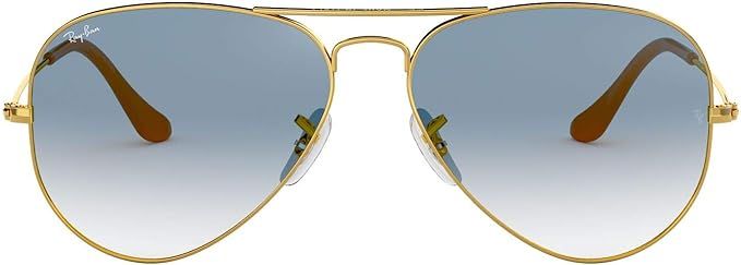 Ray-Ban Rb3025 Classic Gradient Aviator Sunglasses | Amazon (US)