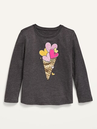 Long-Sleeve Graphic Tee for Toddler Girls | Old Navy (US)