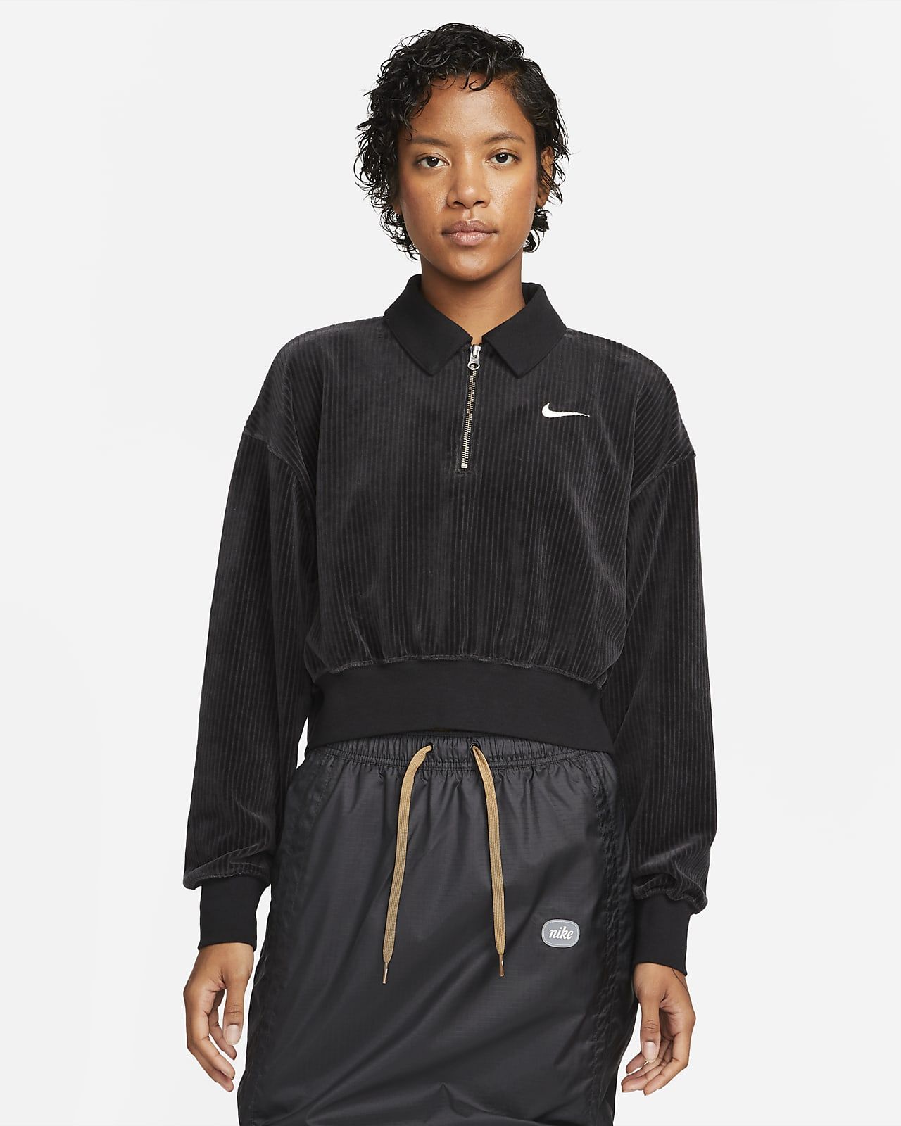 Women's Velour 1/4-Zip Top | Nike (US)