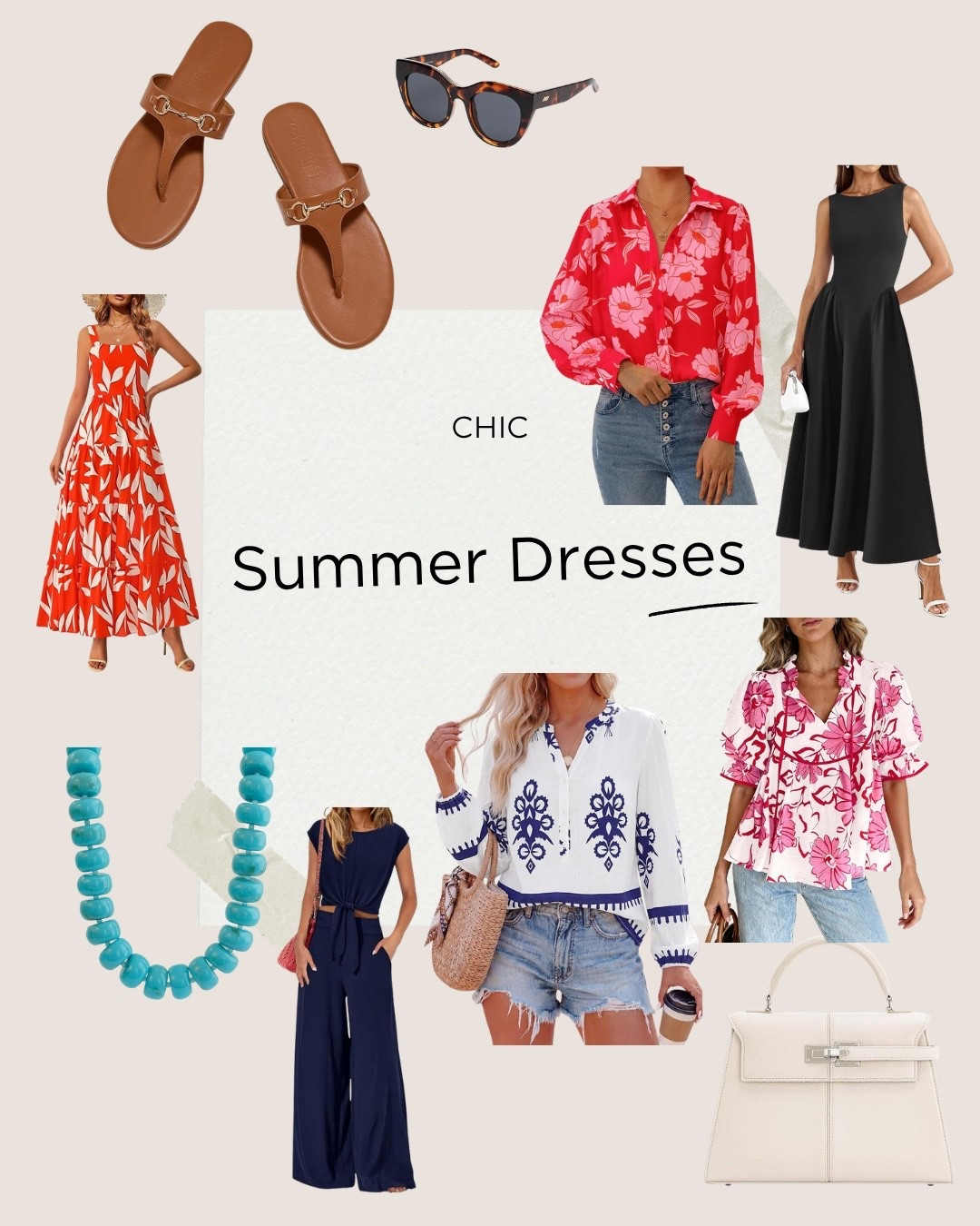 Elevate your summer wardrobe with these chic summer dresses and accessories.

#LTKTravel #LTKmomlife