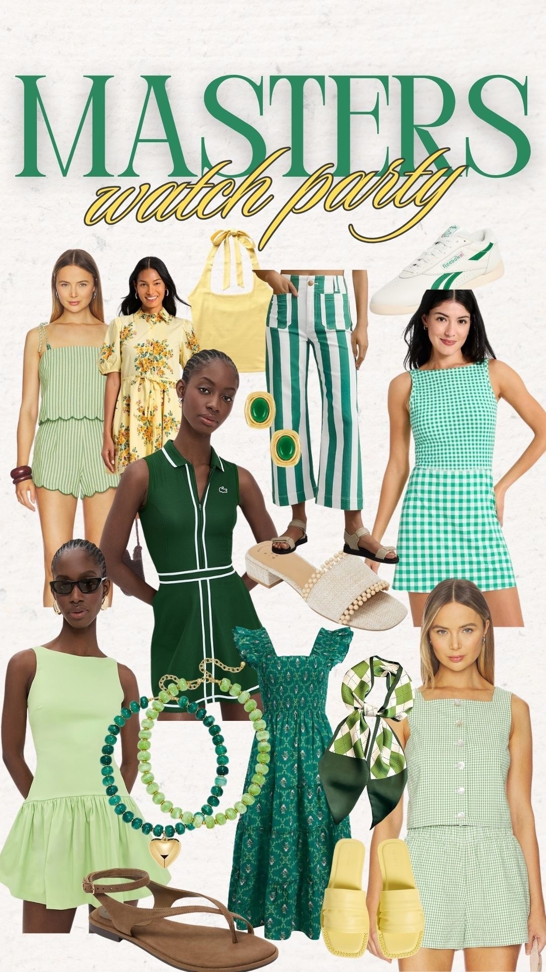 Masters inspired outfits! Whether you’re attending the actual event or just a watch party with friends, here’s some chic & on theme outfits⛳️

#LTKTravel #LTKActive