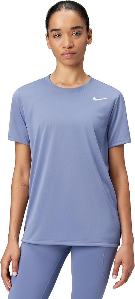 Amazon.com: Nike Women's Dri-Fit Legend T-Shirt, World Indigo/White, Large : Clothing, Shoes & Je... | Amazon (US)
