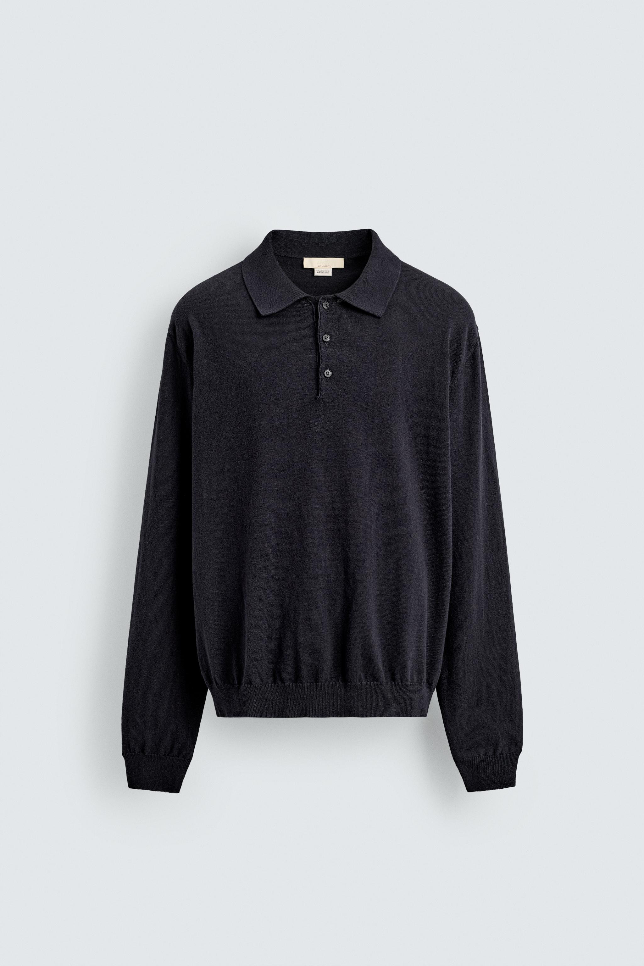 POLOSHIRT AUS BAUMWOLLE UND LEINEN | Zara US