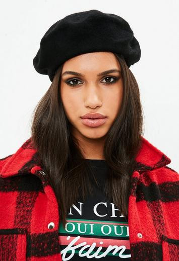 Missguided - Black Beret | Missguided (UK & IE)