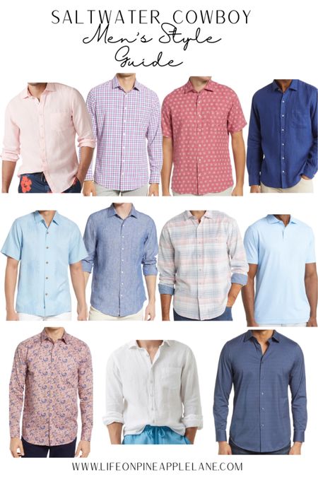 Saltwater Cowboy Mens Style Guide.
Spring event. Men’s Spring Shirts.

#LTKSeasonal