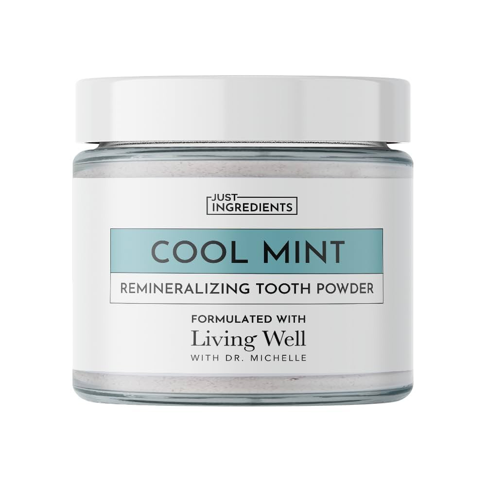 JUST INGREDIENTS Remineralizing Tooth Powder | Fluoride-Free Hydroxyapatite Formula | Supports En... | Amazon (US)