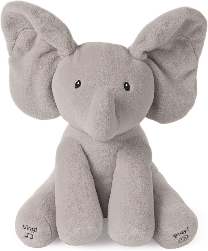Baby GUND Animated Flappy the Elephant Stuffed Animal ...