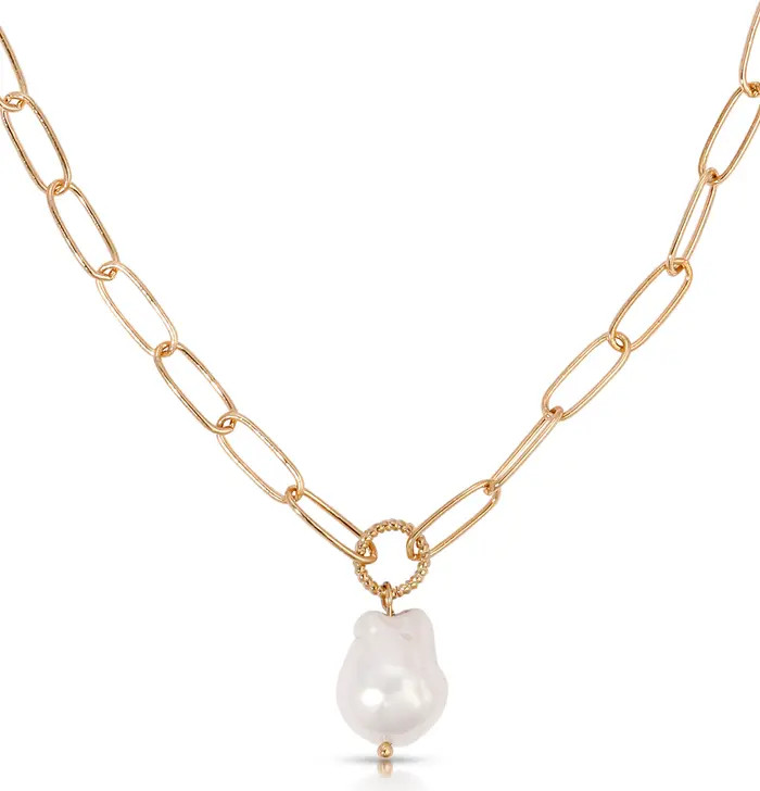Freshwater Pearl Pendant Necklace | Nordstrom
