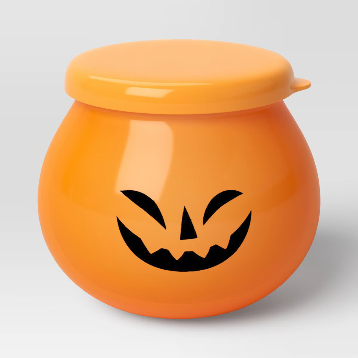 18 fl oz Halloween Pumpkin Snack Storage Cup With Lid - Hyde & EEK! Boutique™ | Target
