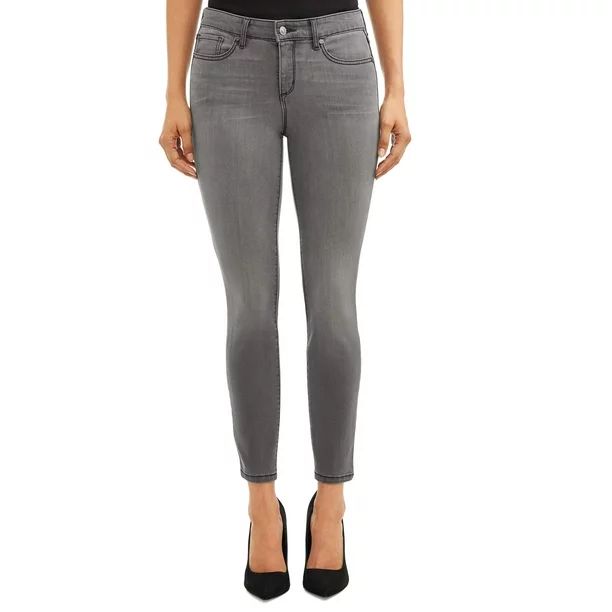Sofia Jeans Sofia Skinny Mid Rise Stretch Ankle Jean Women's | Walmart (US)