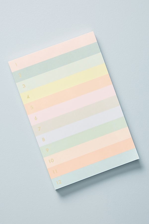 Rifle Paper Co. Andie Colorblocked Notepad | Anthropologie (US)
