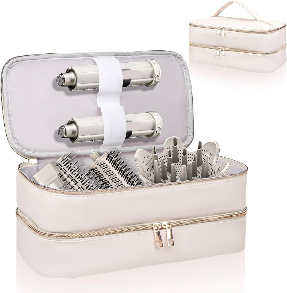 Travel Carrying Case for Shark Flex Style, Double Layer Storage Case for Shark SpeedStyle Hair Dr... | Amazon (US)