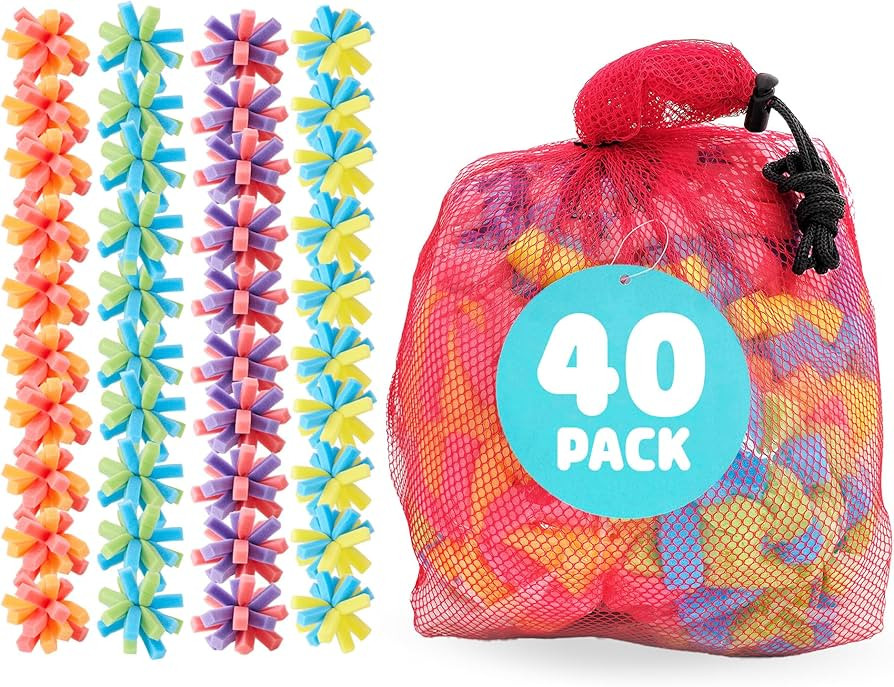 Chuckle & Roar - Reusable Sponge Balls - Eco-Friendly Water Balloon Alternative - Less Mess Famil... | Amazon (US)