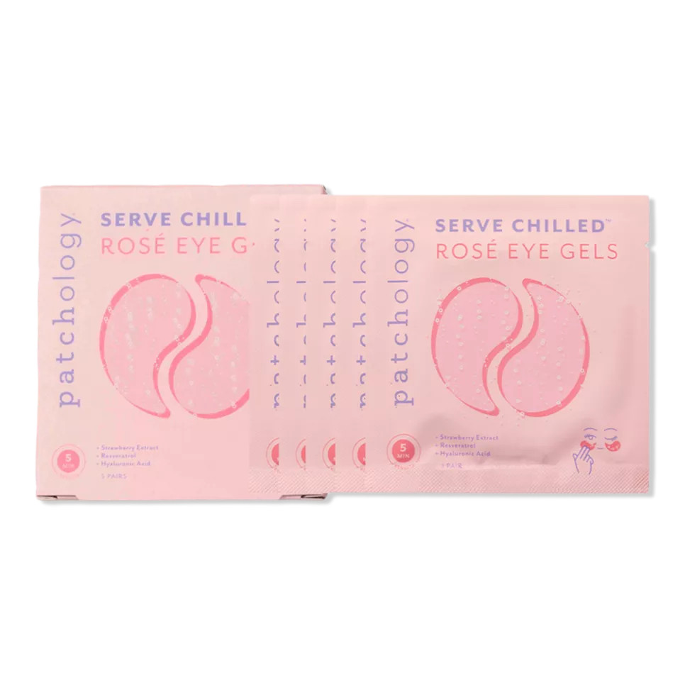 Serve Chilled Rosé Hydrating Eye Gels | Ulta