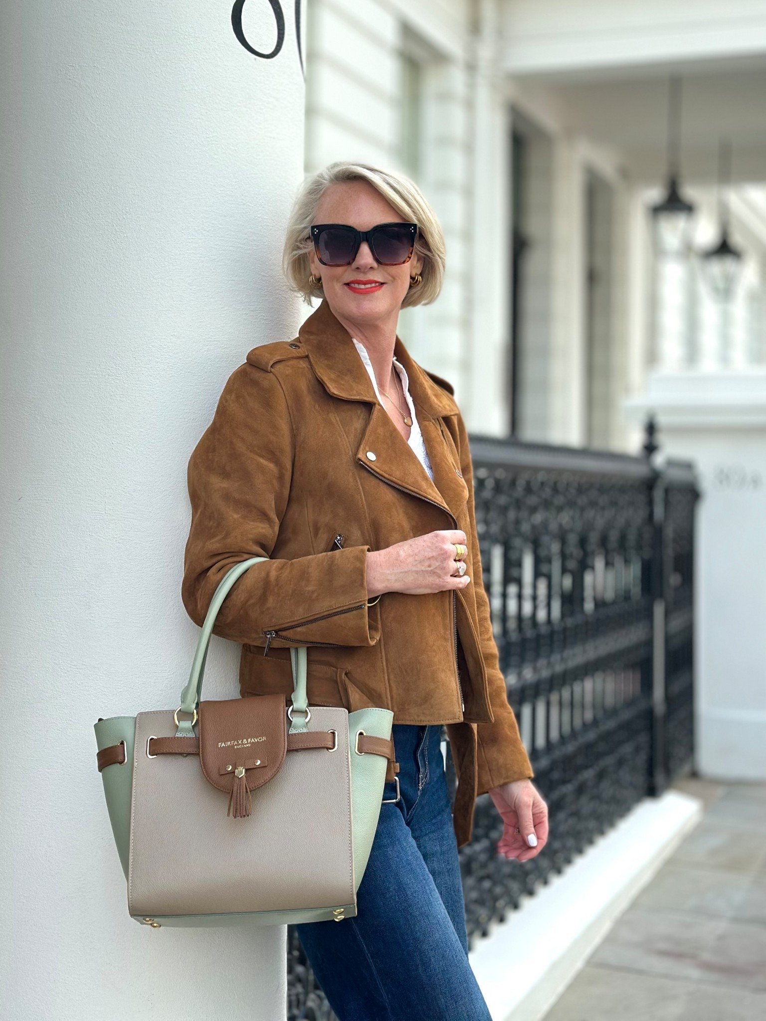 Dream tan suede biker jacket 

#LTKuk #LTKspring #LTKeurope