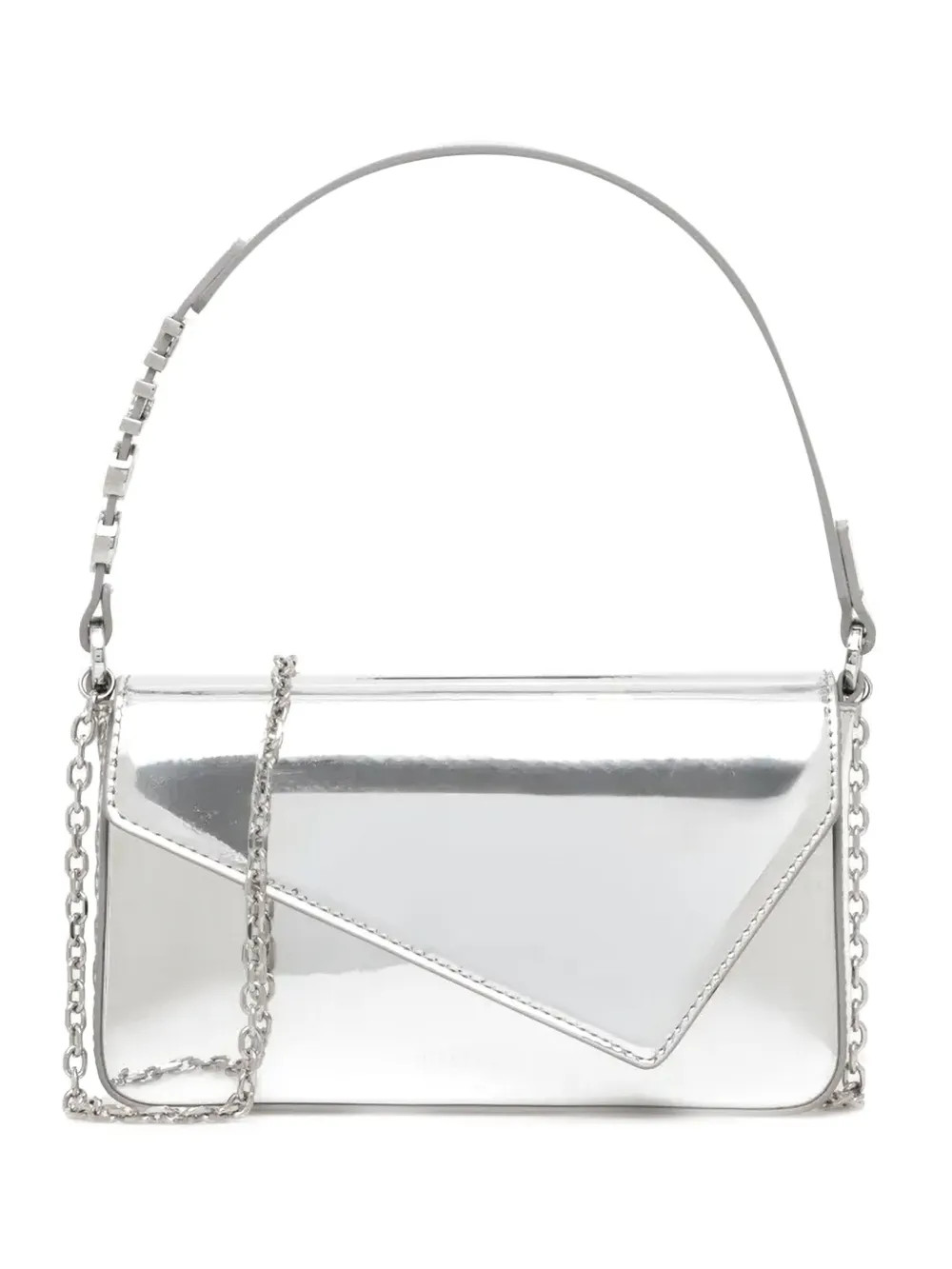 HUGO Laminated Tote Bag | Silver | FARFETCH JO | Farfetch Global