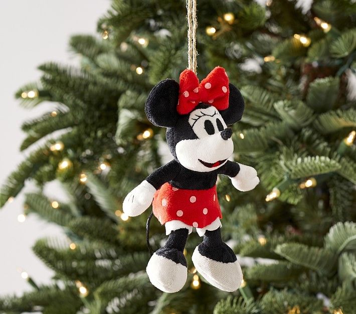 Disney Mickey Mouse Plush Ornaments | Pottery Barn Kids