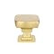 Haliwu 20 Pack Gold Cabinet Knobs Brushed Brass Dresser Drawer Knobs Square Gold Kitchen Cabinet ... | Amazon (US)
