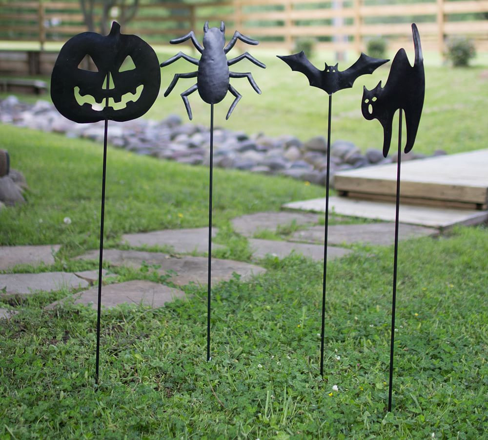 Halloween Yard Stakes - Set of 4 | Pottery Barn (US)
