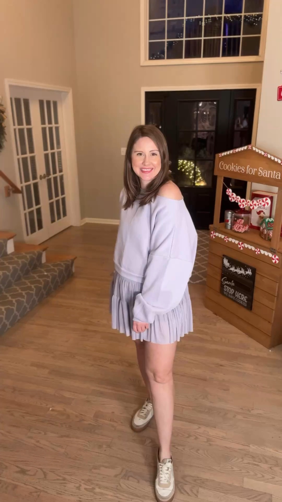 The new Blogilates collection at Target is a dream! ✨ This ballerina skirt paired with the off-the-shoulder sweatshirt is giving ultimate princess vibes. I couldn’t resist snagging some Rapunzel ears to complete the look for our Disney trip! 💜 Perfect for twirling around the parks in style. Grab these pieces before they’re gone! #TargetStyle #BlogilatesXTarget #DisneyPrincessVibes #RapunzelInspired #CuteWorkoutClothes #DisneyStyle #Blogilates 

#LTKActive #LTKTravel #LTKFindsUnder50