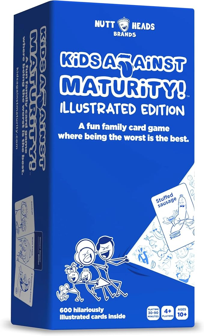 Kids Against Maturity: Card Game for Kids and Families, Super Fun Hilarious for Family Party Game... | Amazon (US)
