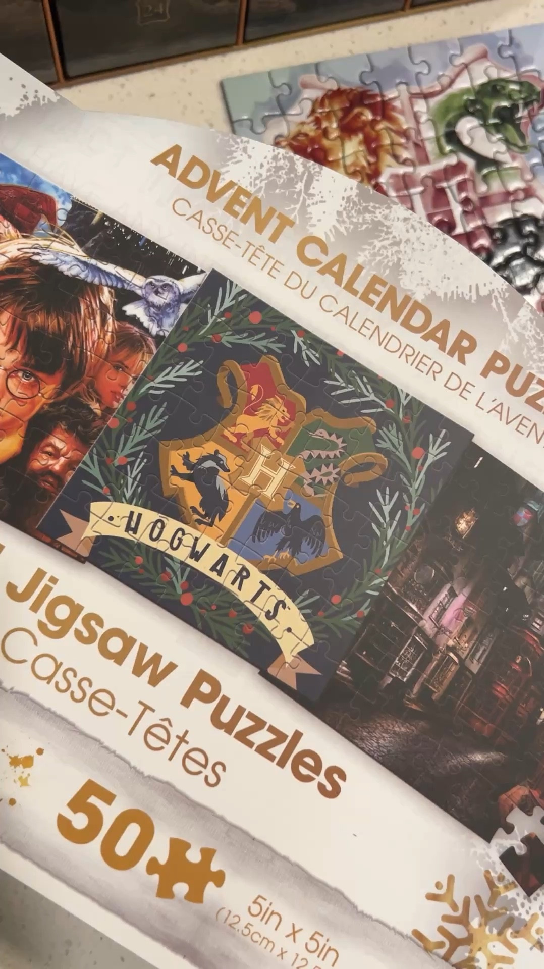 Harry Potter puzzle advent calendar 🪄 🕯️🦁 my friend gave this to me as an early Christmas present, and the mini puzzles are perfect for daily fun!! on sale for cyber monday 

#LTKCyberWeek #LTKFindsUnder50 #LTKHoliday