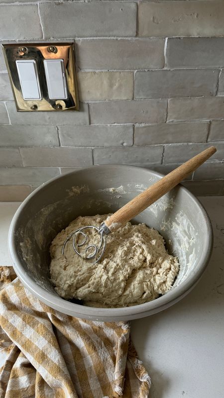 Dough whisk, mixing bowl, gingham 

#LTKHome