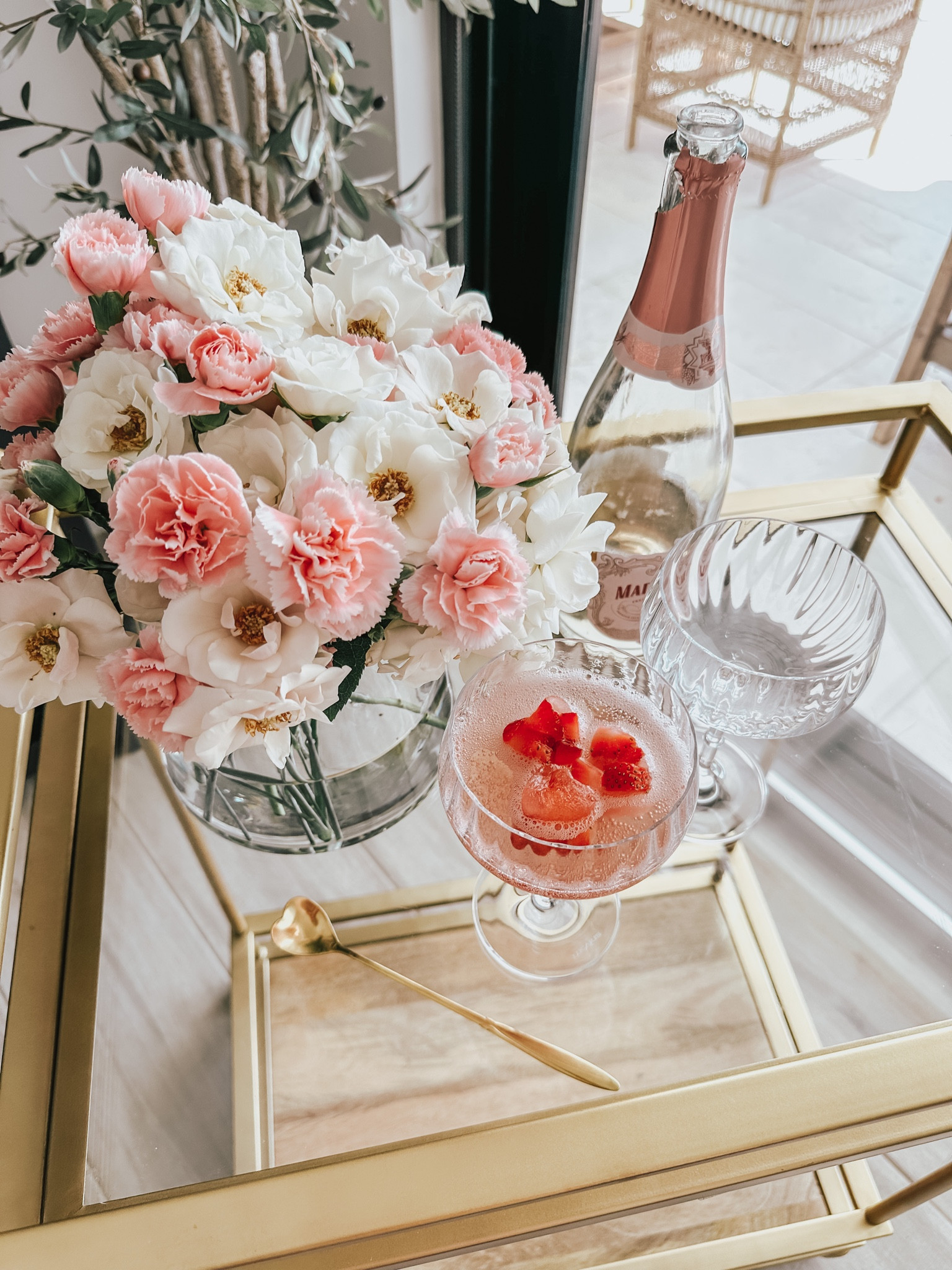 Shimmery  heart ice cubes for valentines cocktails 💗🍓💕🥂 #valentines #vday #galentines #cocktails #coupeglasses #drinkware #amazon #amazonfind #vdaygift #vdayparty #galentinesparty #bar #valentinesbar #barcart #champagne #heartspoons #valentinesdecor #edibleglitter 

#LTKSeasonal #LTKunder50 #LTKhome