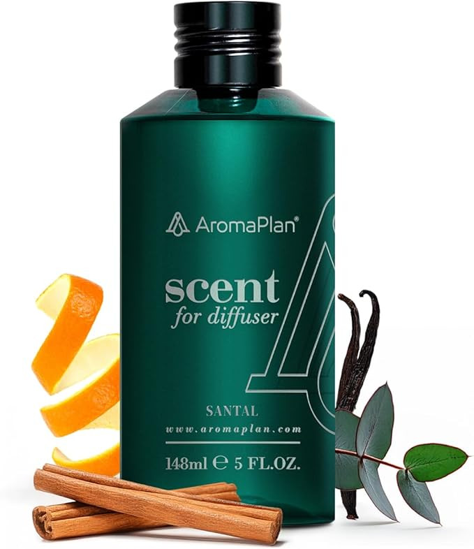 AromaPlan Hotel Scents Santal 5 Fl Oz (148ml), Home Luxury Aroma & Hotel Fragrance Diffuser Oil- ... | Amazon (US)