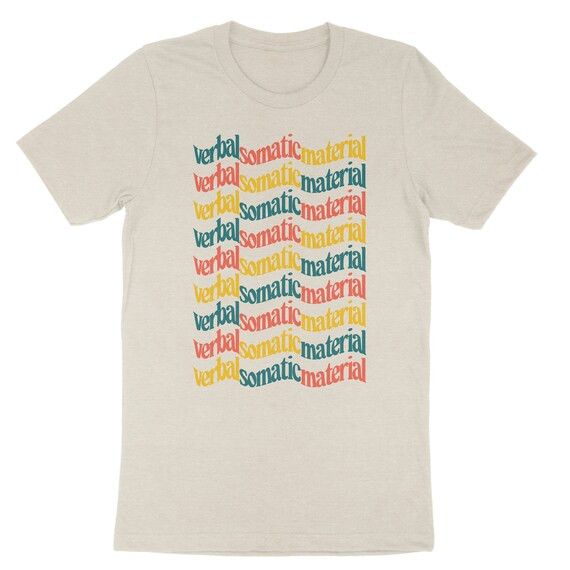 Verbal Somatic Material Tee | Retro Dungeons and Dragons Shirt | D&D Gift | Etsy (US)