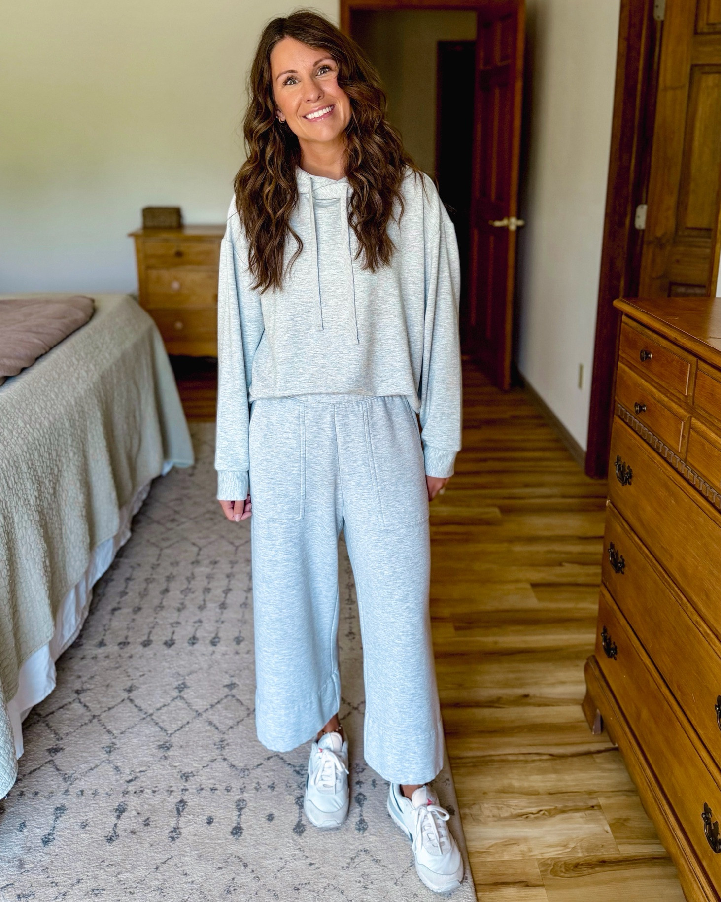 5 summer pieces from @Quince 🙌🏽🤍

outfit 1: small in both the hoodie and sweatpants! I’ve had the sweatpants for 3+ years and the matching hoodie makes such a fun set! small in my grey tank. Size 6.5 in my sneakers.

outfit 2: xs in the linen gingham tank and xs in the ripstop shorts. My sandals are size 36.

outfit 3: xs in this brown cotton maxi dress. My sandals are size 36.

#LTKgrwm #LTKPetite #LTKootd