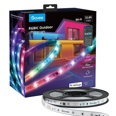 Govee WI-FI 32.8' RGBIC Outdoor Strip Light | Target
