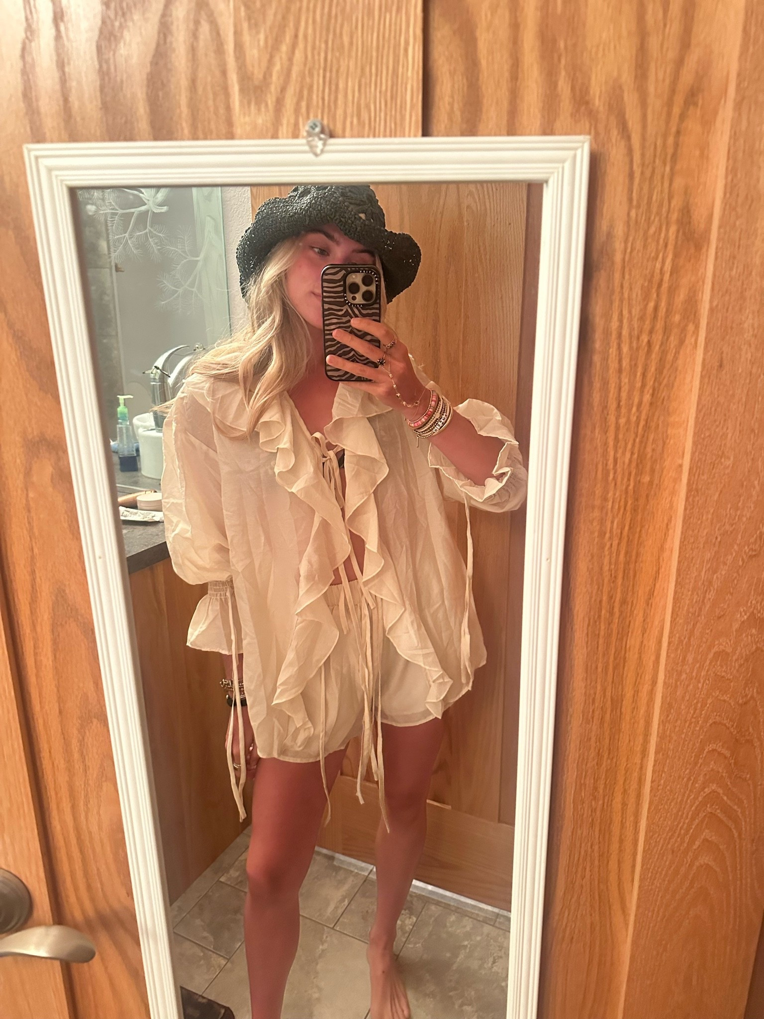 Today’s lake outfit my coverup I got from @Chicwish size xs and my bikini is from Agua Bendita size S (wish I had xs) and my hat is from amazon

#LTKootd #LTKSwim #LTKdayinmylife