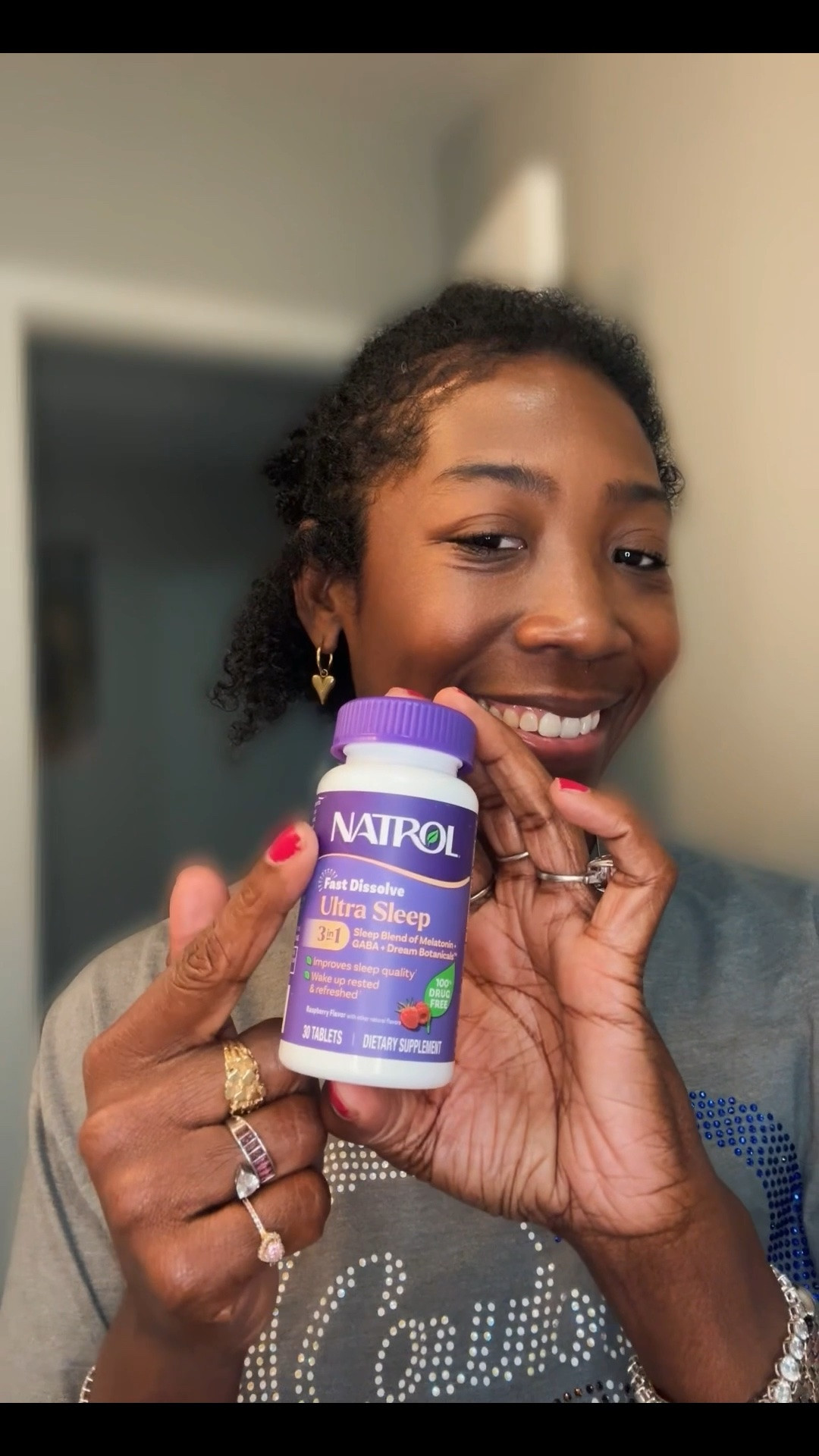 No water needed, just pure relaxation. 💤 If you've been struggling to turn your brain off at night, the Natrol Ultra Sleep Fast Dissolve tablets are a total game-changer. Raspberry flavored, fast-melting, and packed with melatonin, GABA, and calming botanicals to help you wake up feeling genuinely refreshed. 10/10 recommend. ✨

#LTKdayinmylife #LTKselfcare #LTKmorningroutine