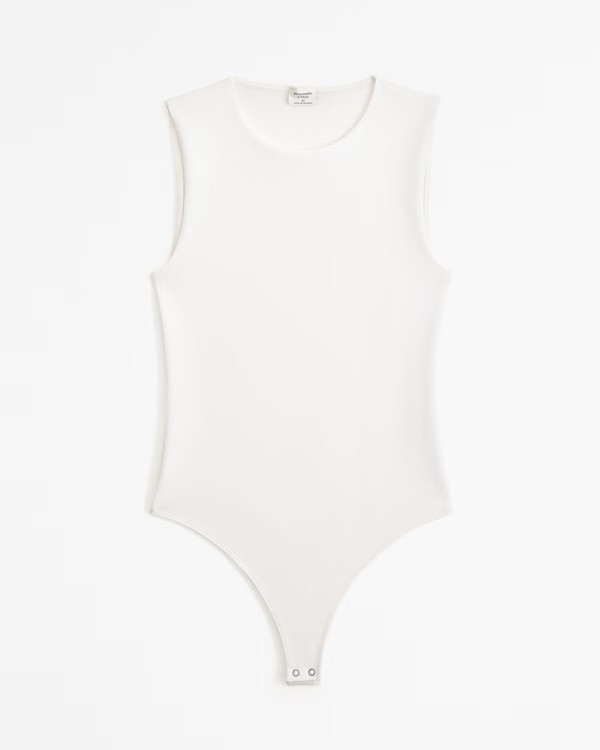 Women's Sculpt Matte Crew Shell Bodysuit | Women's Clearance | Abercrombie.com | Abercrombie & Fitch (US)