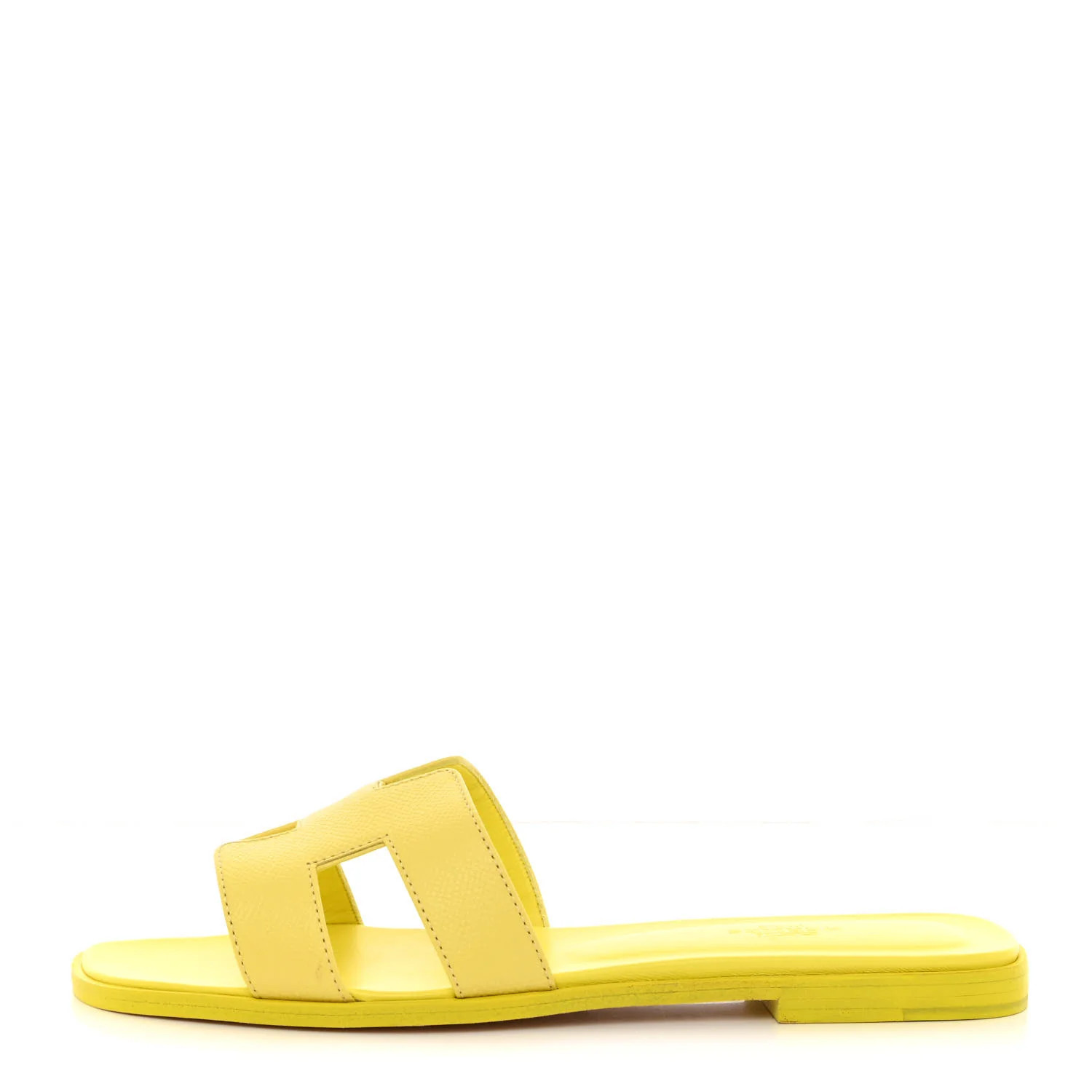 Epsom Oran Sandals 38 Jaune Pollen | FASHIONPHILE (US)
