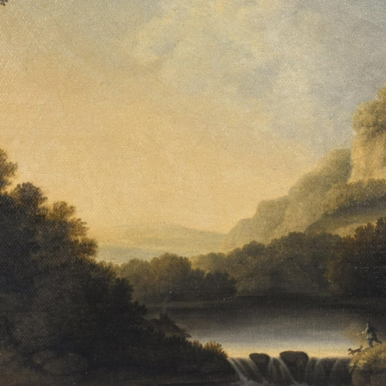 Home Decor Collection Gold Metro Beaded Oval Framed Landscape Wall Art, Vintage-Style Décor for ... | Walmart (US)