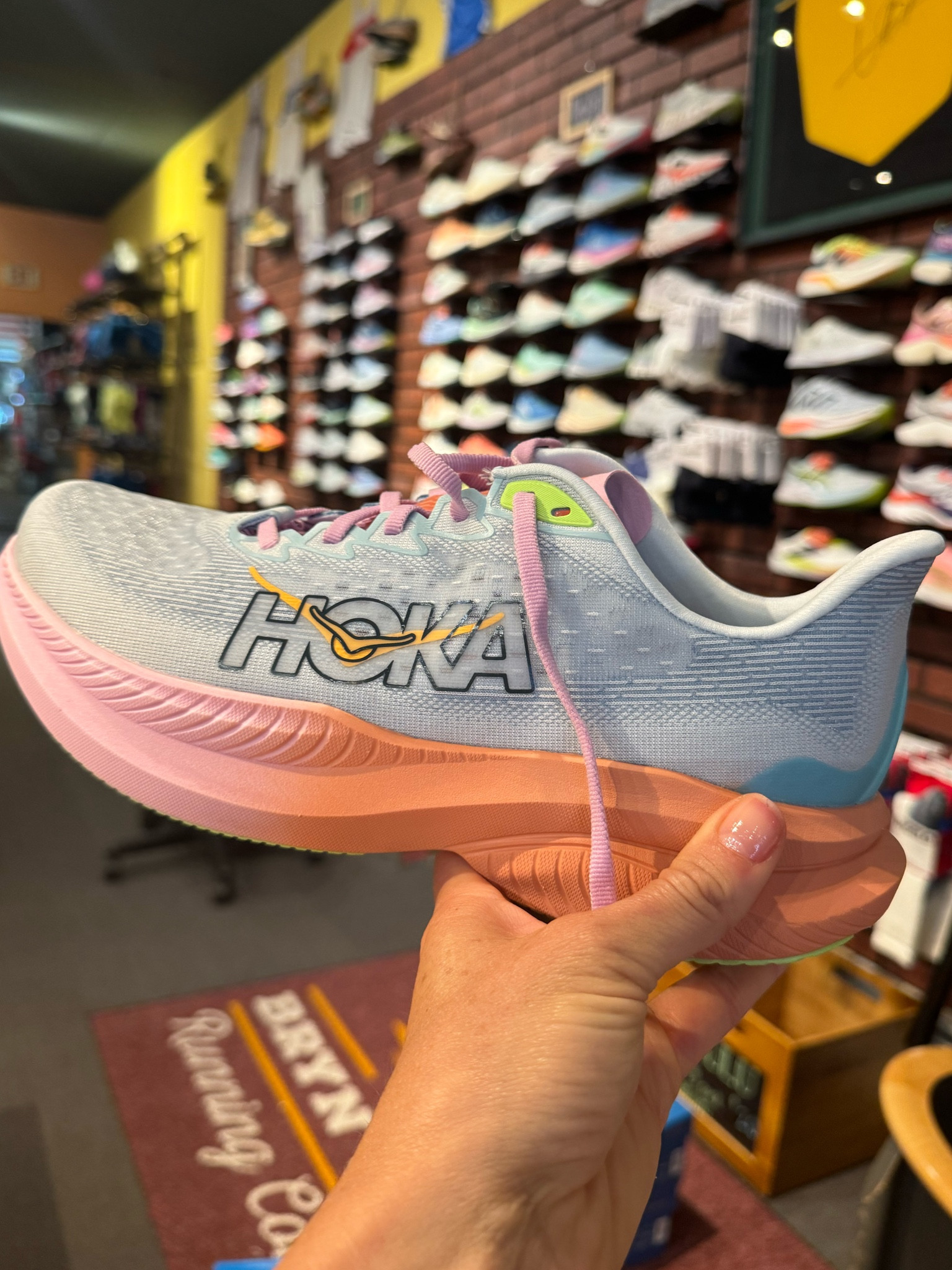 Tell me Hokas aren’t the funnest shoe and they have gotten so much better over the years. Super lightweight, super cushiony and now more durable with their new blown rubber sole. Plus the colors are so good!

This universal and extremely popular shoe now even comes in kid sizes (which I included here as well- the kid shoe sells for $110).

#LTKshoecrush #LTKActive #LTKfitness