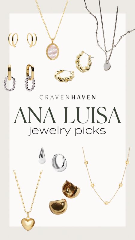 Perfect for Mother’s Day! My favorite affordable and high-quality jewelry is from Ana Luisa. I have many of the pieces here - and think all of them would make perfect gifts for all of the mamas in your life! Buy more get more for up to 30% off! #analuisapartner #analuisa

#LTKGiftGuide