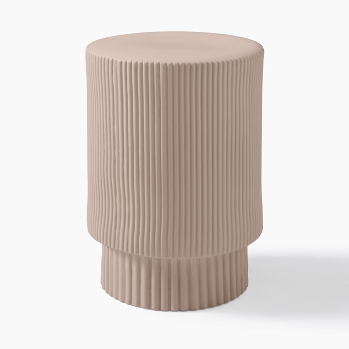 Fluted Side Table (13"–16") | West Elm (US)