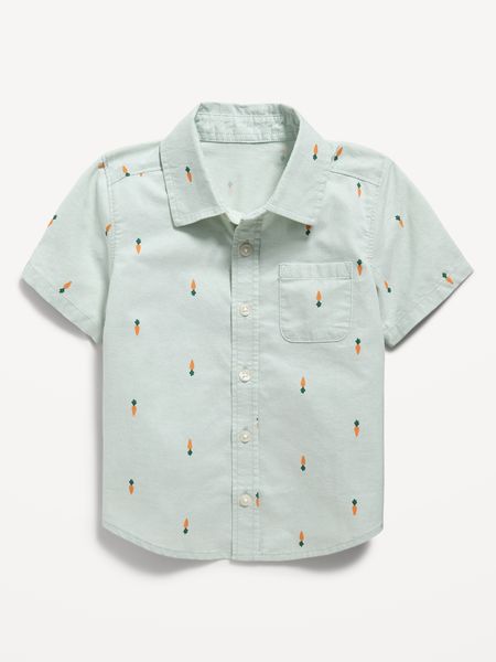 Printed Short-Sleeve Shirt for Toddler Boys | Old Navy (US)