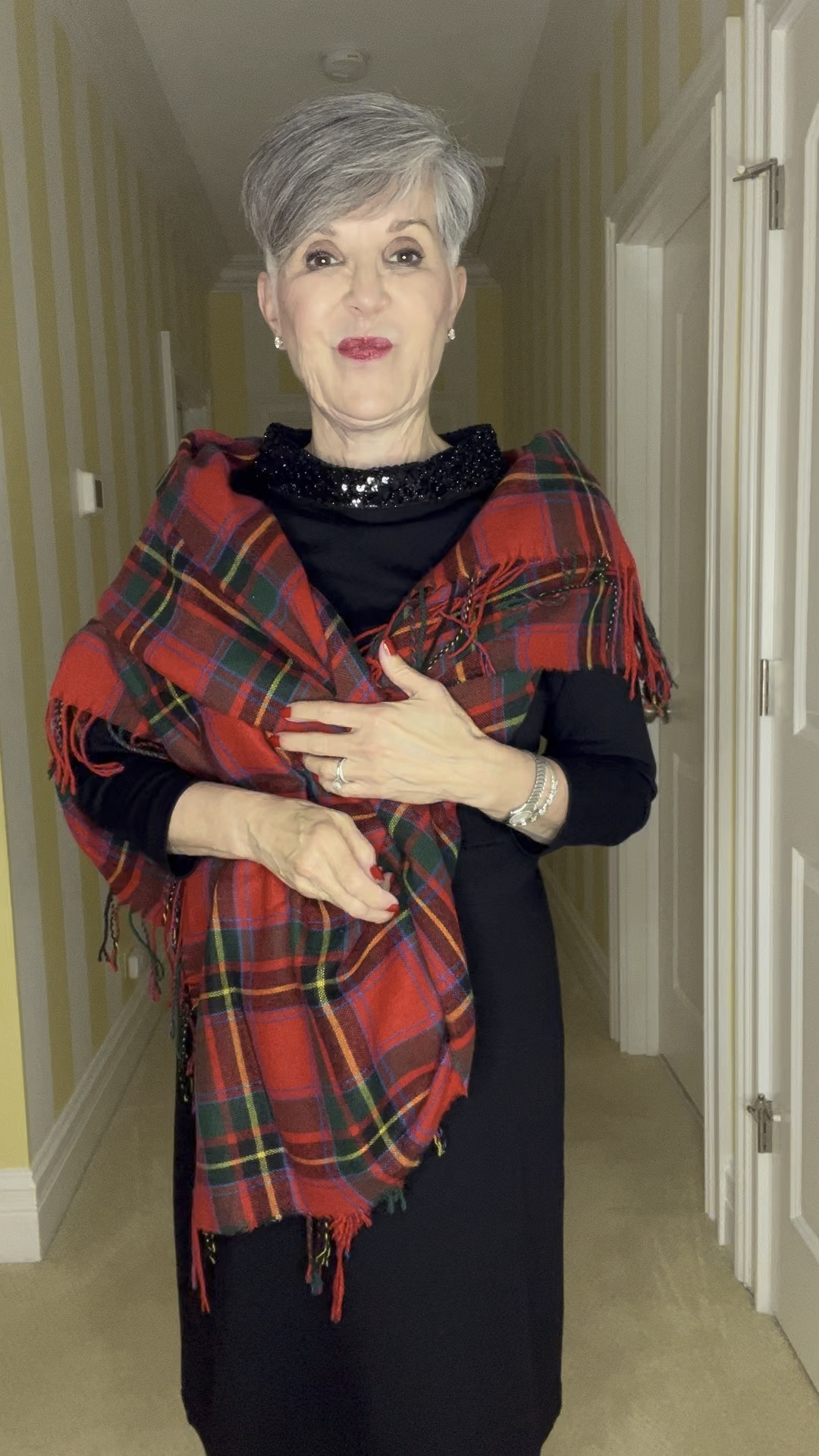 Do you need a little black dress?  This is what I’m wearing to dinner tonight for my 67th(!) birthday 🎂!  This @talbotsofficial little black dress is last year’s version.  This year’s has the same black pointe knit fabric and three quarter length sleeve.  But the collar this year is black velvet while last year’s was this black sequined.  Both are so festive!  AND as a December birthday 🎂 girl, l LOVE holiday outfits and parties.  So here is my first outfit for you to see.  I’ll show you another holiday look EVERY DAY throughout the rest of the month.  Stay tuned and PLEASE SHARE MY POSTS WITH YOUR FRIENDS as I would so appreciate it!

#LTKSeasonal #LTKparties #LTKHoliday