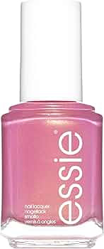 essie Salon-Quality Nail Polish, 8-Free Vegan, Mid-tone Pink Shimmer, One Way For One, 0.46 fl oz | Amazon (US)